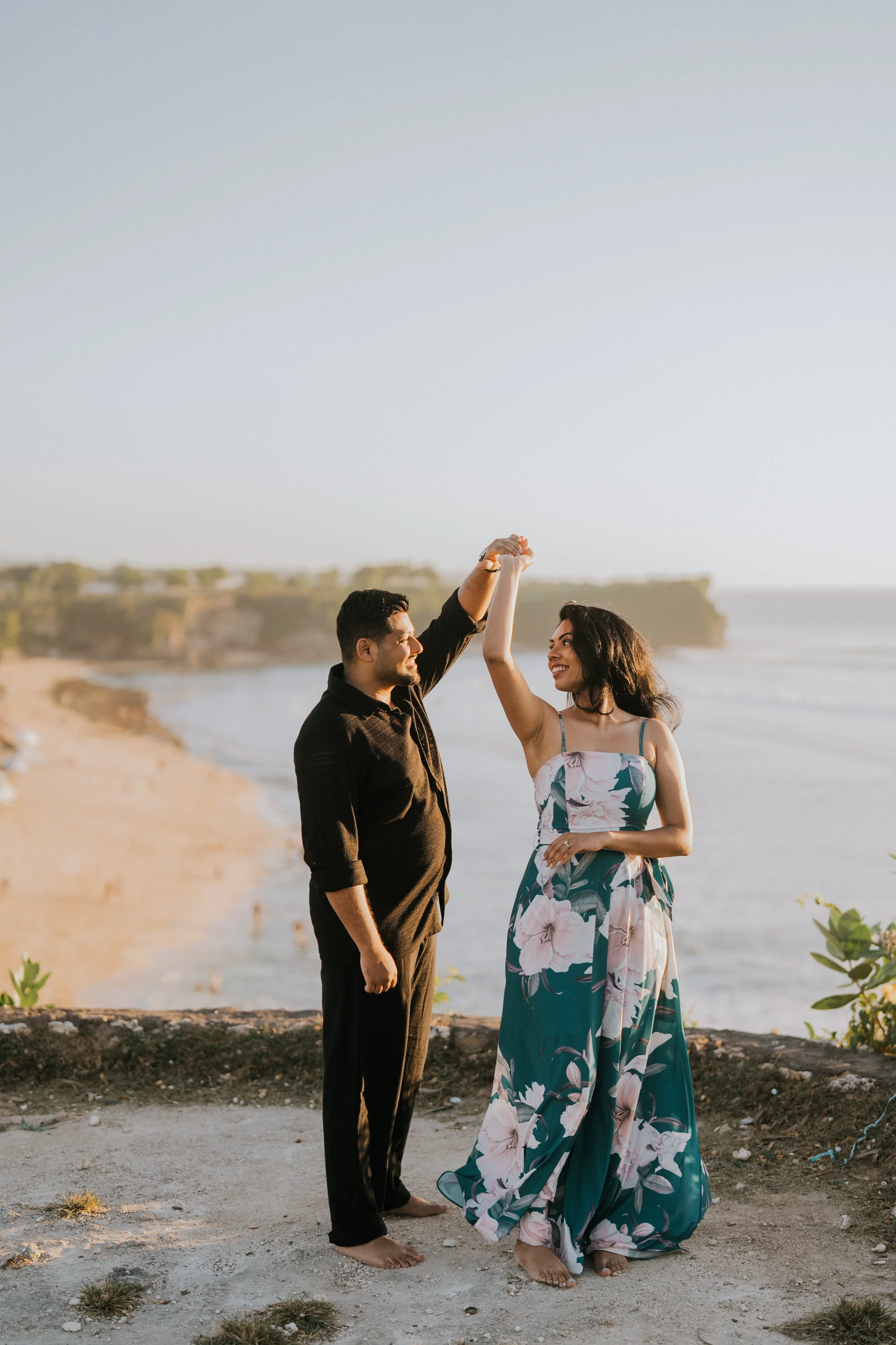 Honeymoon Couple Photoshoot At Balangan Beach