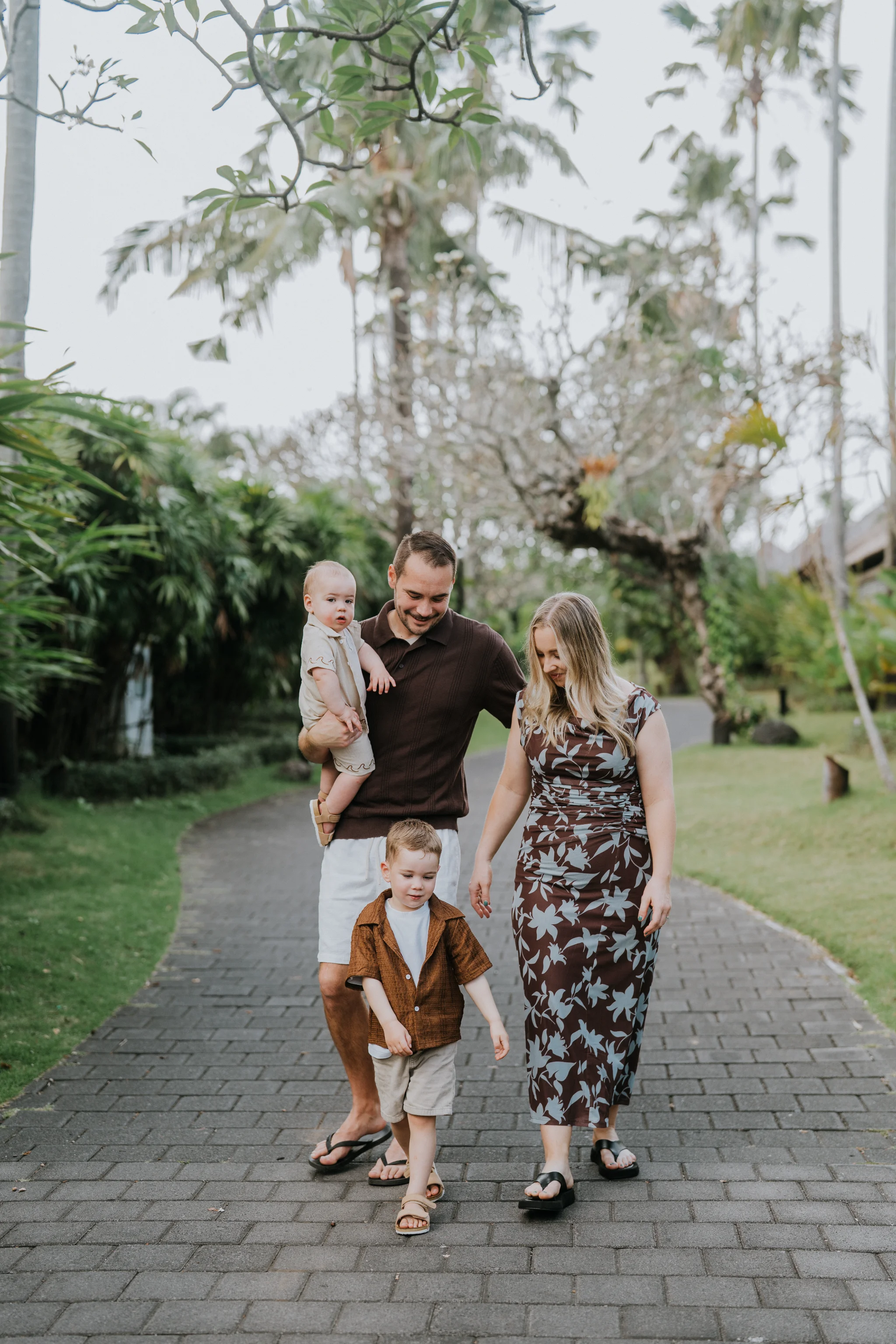 Family Photo Session at Peppers Seminyak