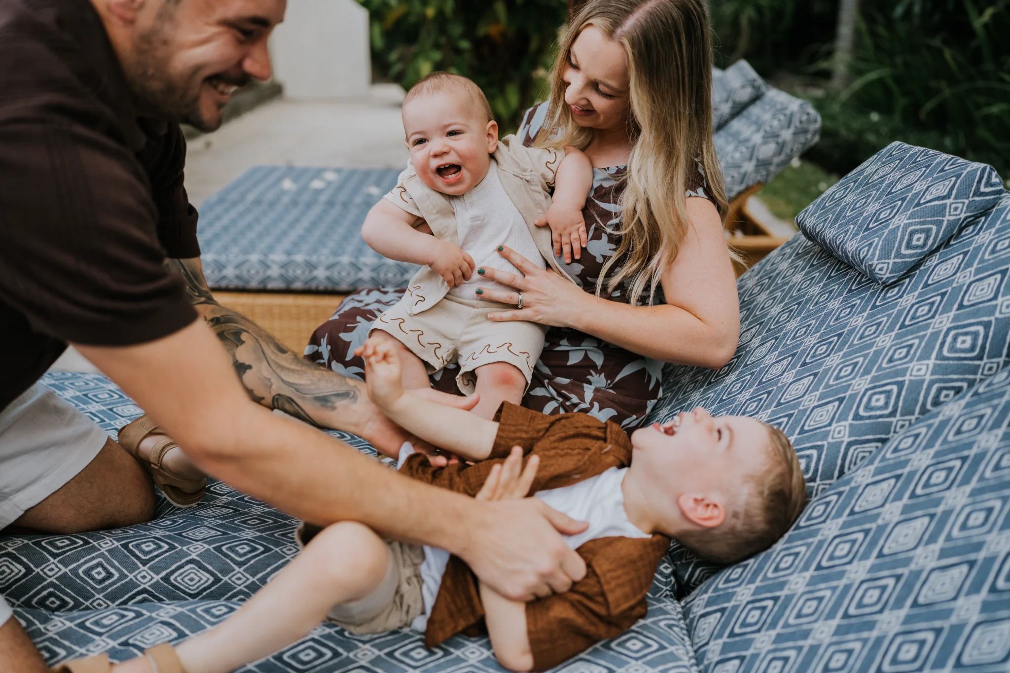 Family Photo Session at Peppers Seminyak