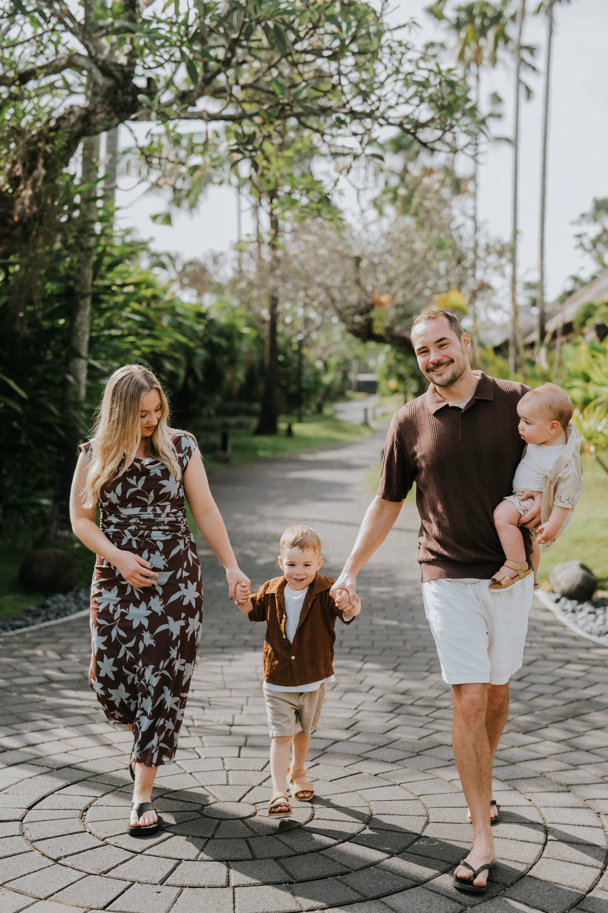 Family Photo Session at Peppers Seminyak