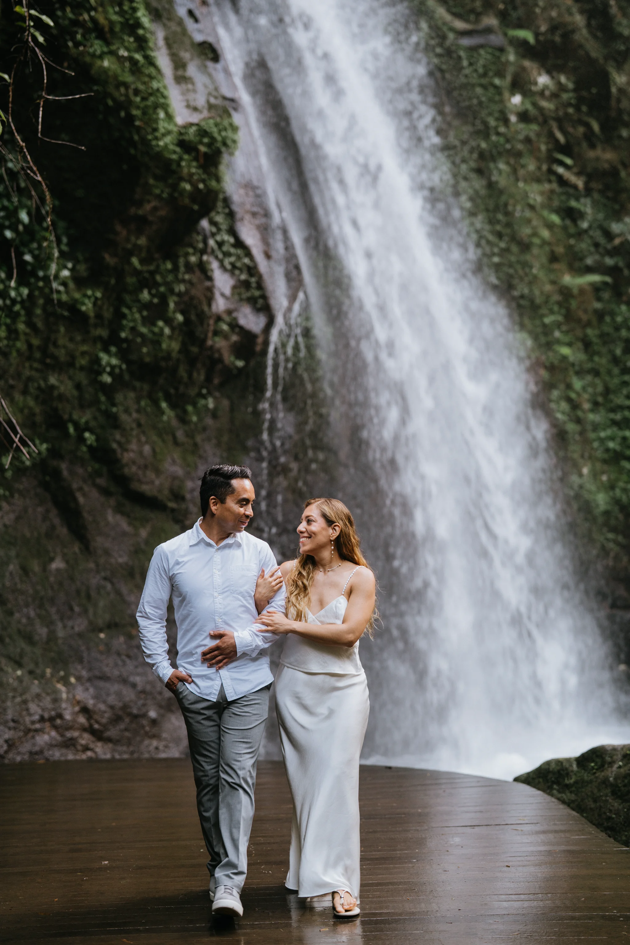 Grettel & Juan At Ulu Petanu Wartefall