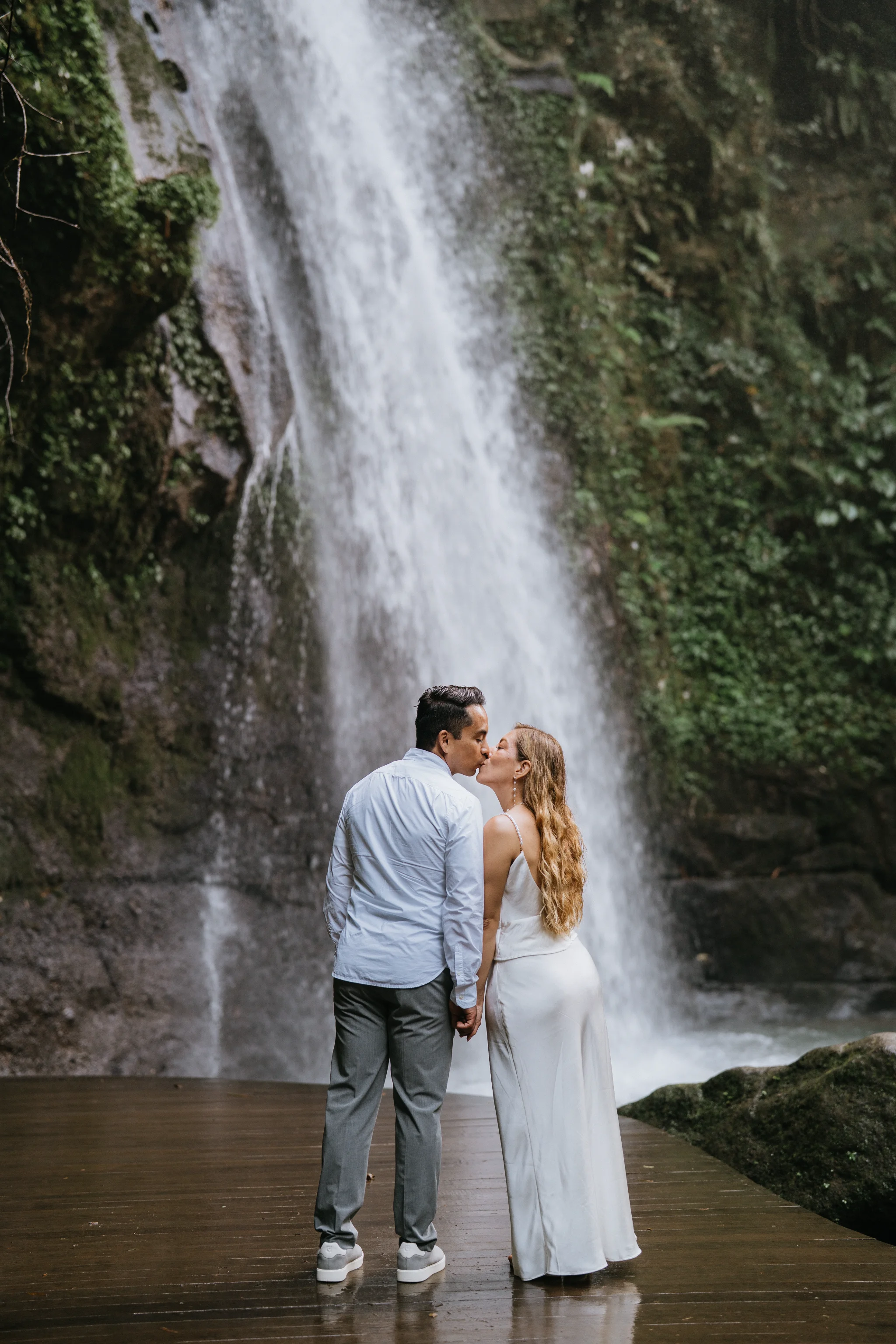 Grettel & Juan At Ulu Petanu Wartefall