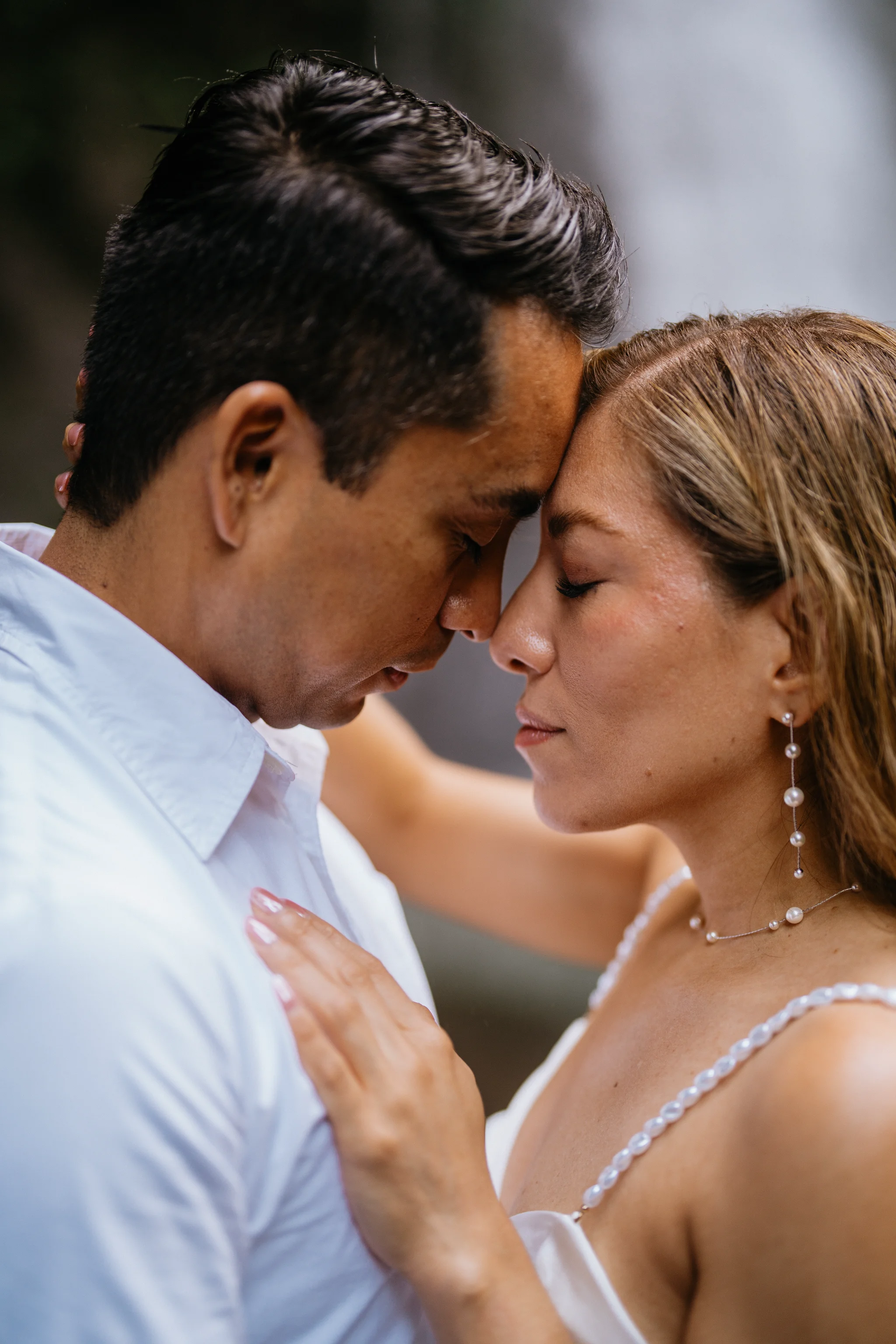 Grettel & Juan At Ulu Petanu Wartefall