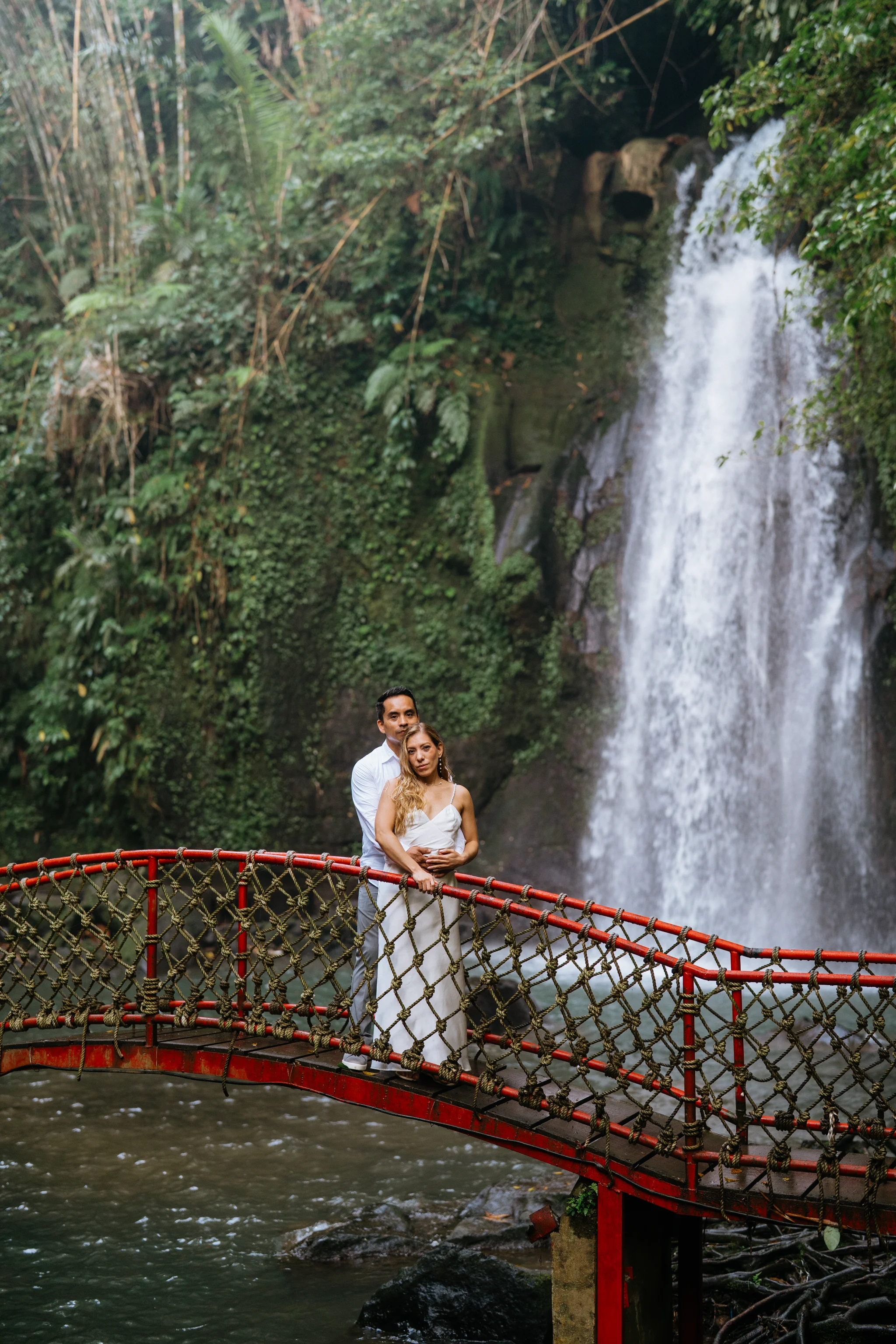 Grettel & Juan At Ulu Petanu Wartefall